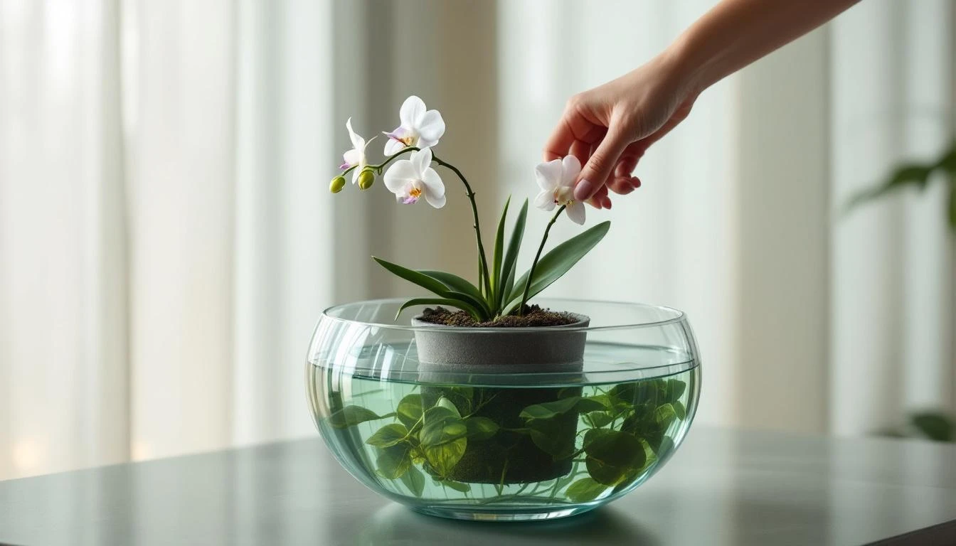 Comment arroser une orchidée sans la noyer : Guide pratique