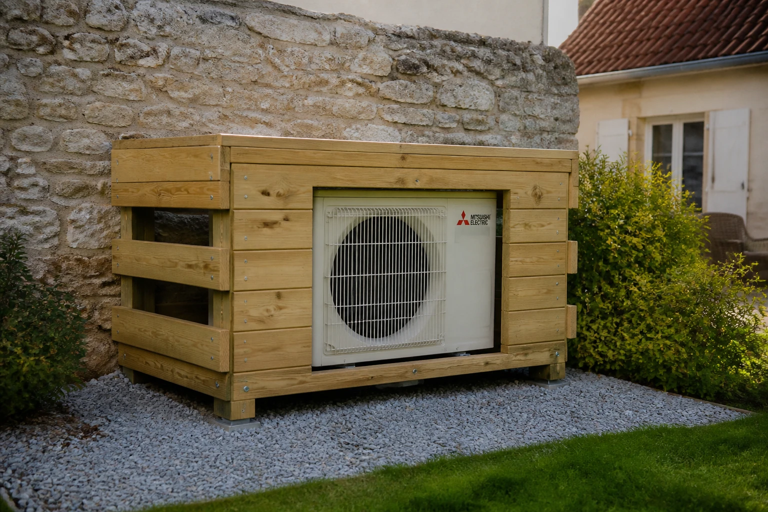 Fabriquer un caisson anti-bruit pour pompe à chaleur