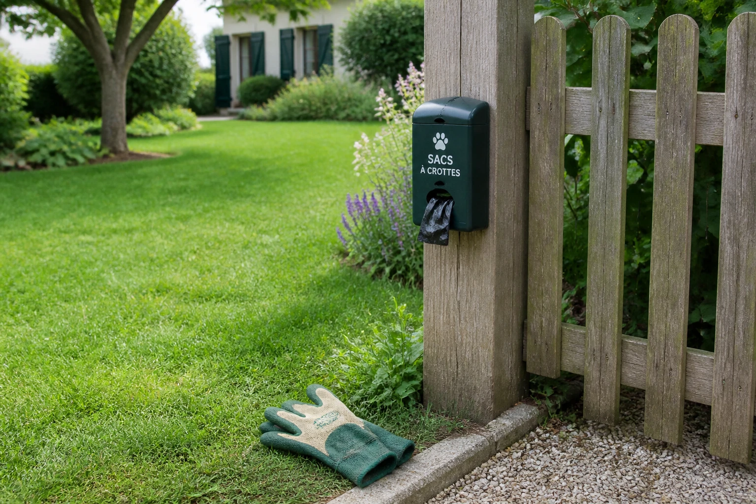 Que faire des crottes de chien dans le jardin