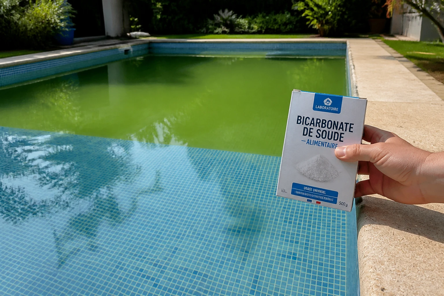 Eau de piscine verte : les remèdes de grand-mère qui marchent