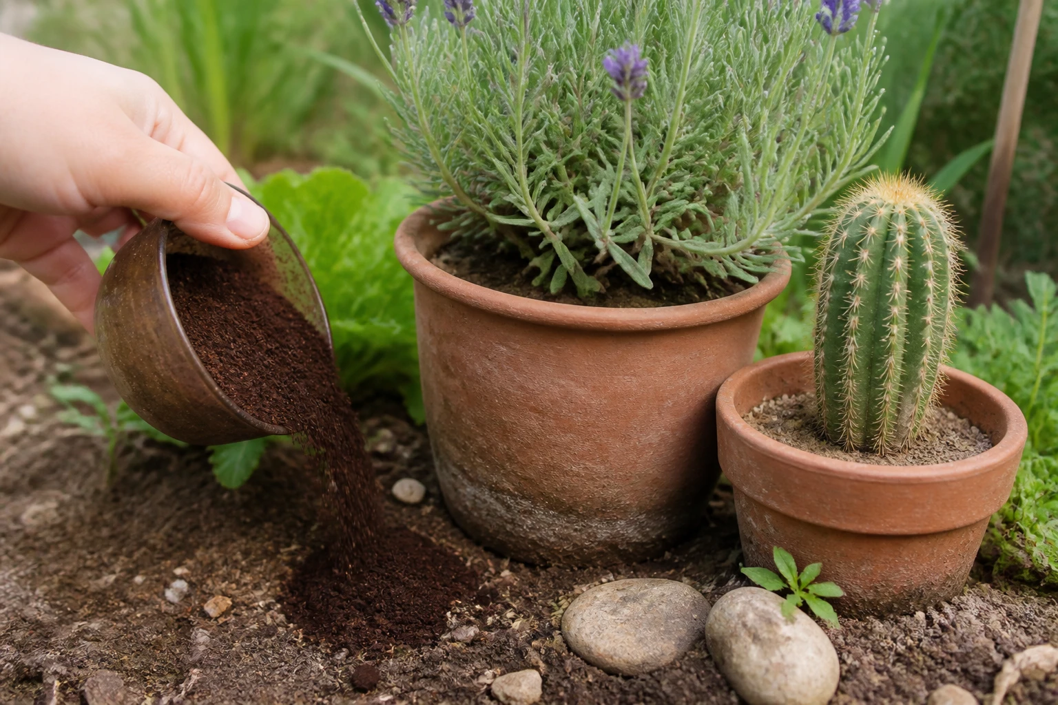 Quelle plante n’aime pas le marc de café au jardin ?
