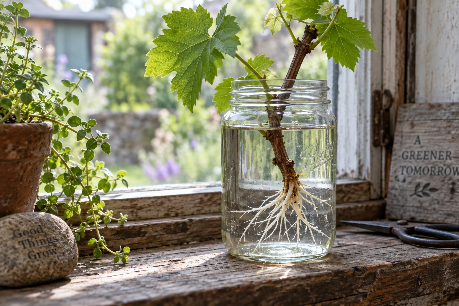 Bouture de vigne dans l&rsquo;eau : du bocal au pot sans casse