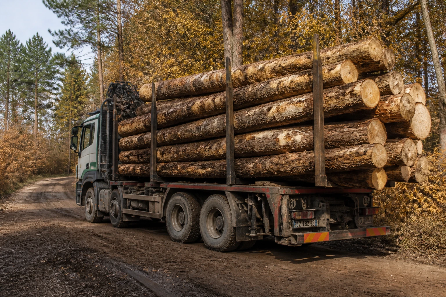 Prix d’un camion de grumes de bois : la grille tarifaire complète