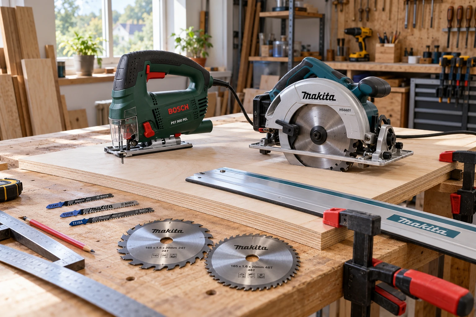 Scie sauteuse ou scie circulaire : laquelle choisir ?