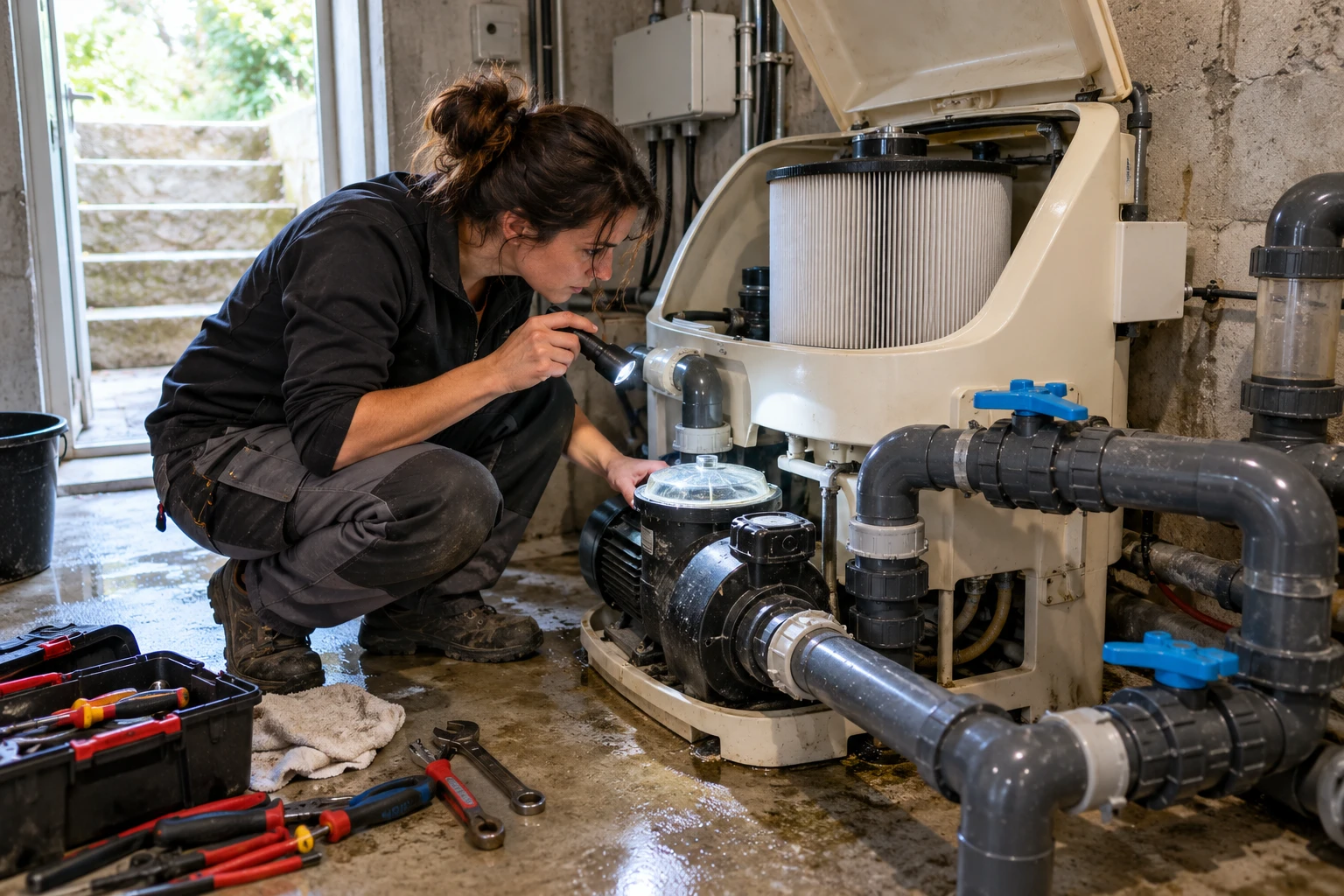 Remplacer le bloc filtration Desjoyaux F15 : pompe ou groupe ?